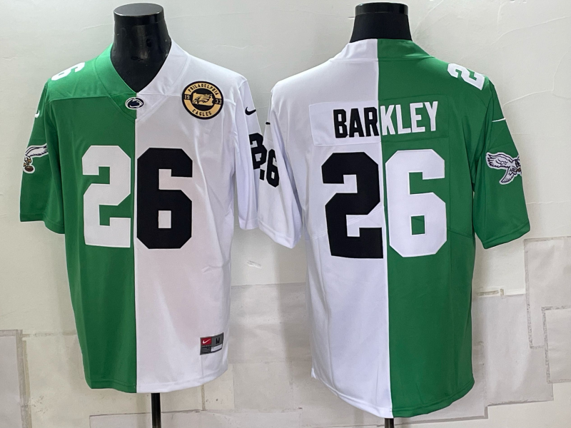 Men 2026 Philadelphia Eagles #26 Barkley green Nike Limited NFL Jersey 0924003->philadelphia eagles->NFL Jersey